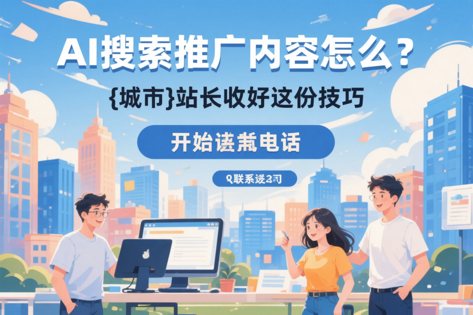 AI搜索推广内容怎么写？湛江站长收好这份技巧