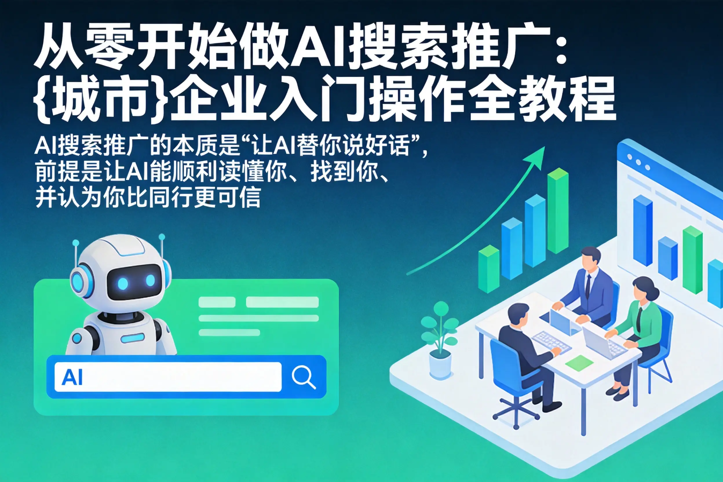 从零开始做AI搜索推广：湛江企业入门操作全教程