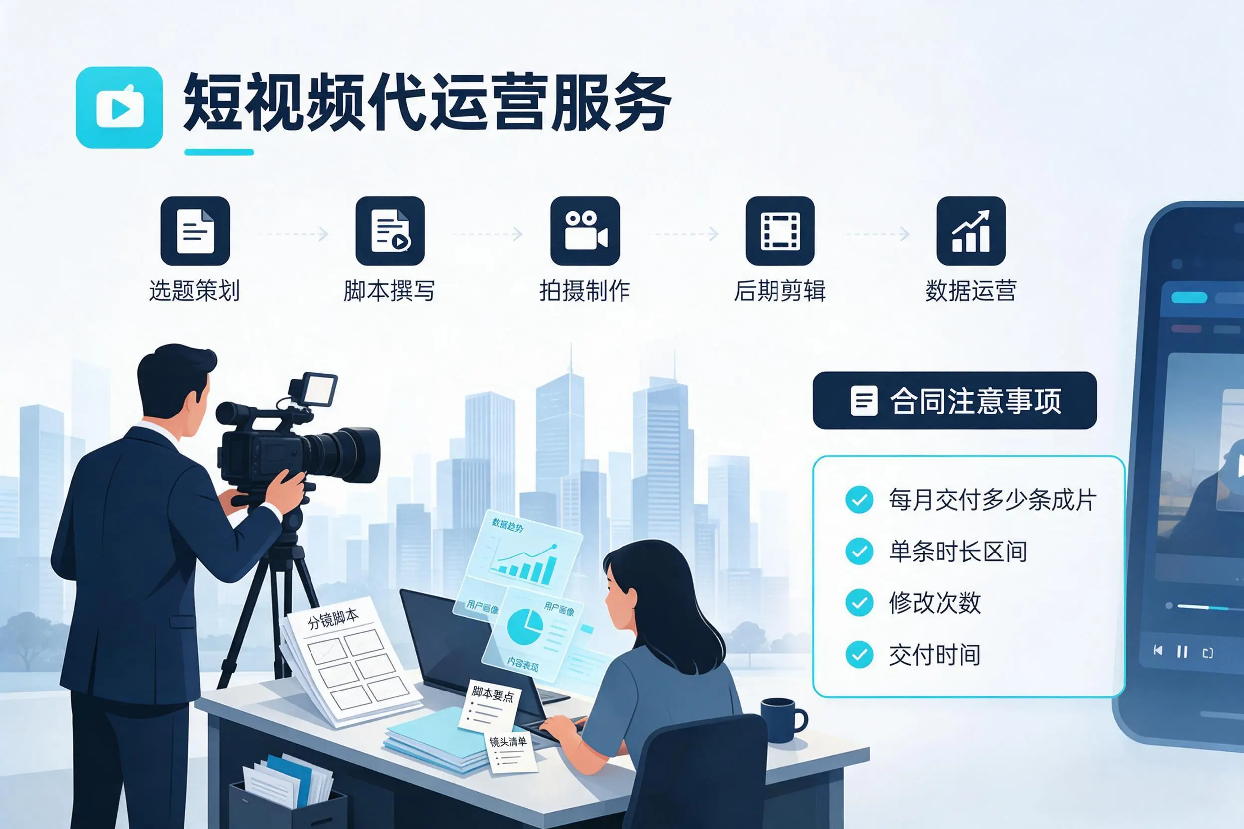 短视频代运营包含哪些服务？湛江企业常见问题科普