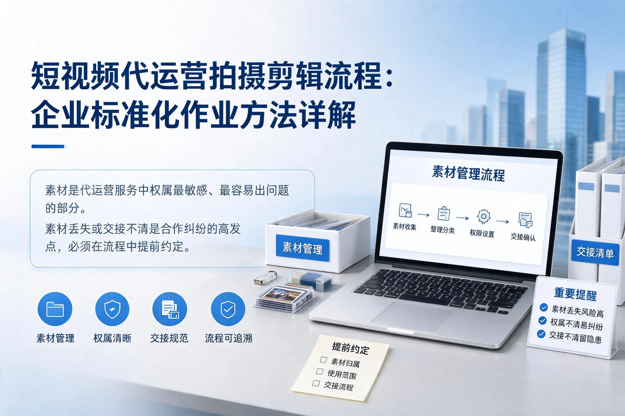 短视频代运营拍摄剪辑流程:湛江企业标准化作业方法详解