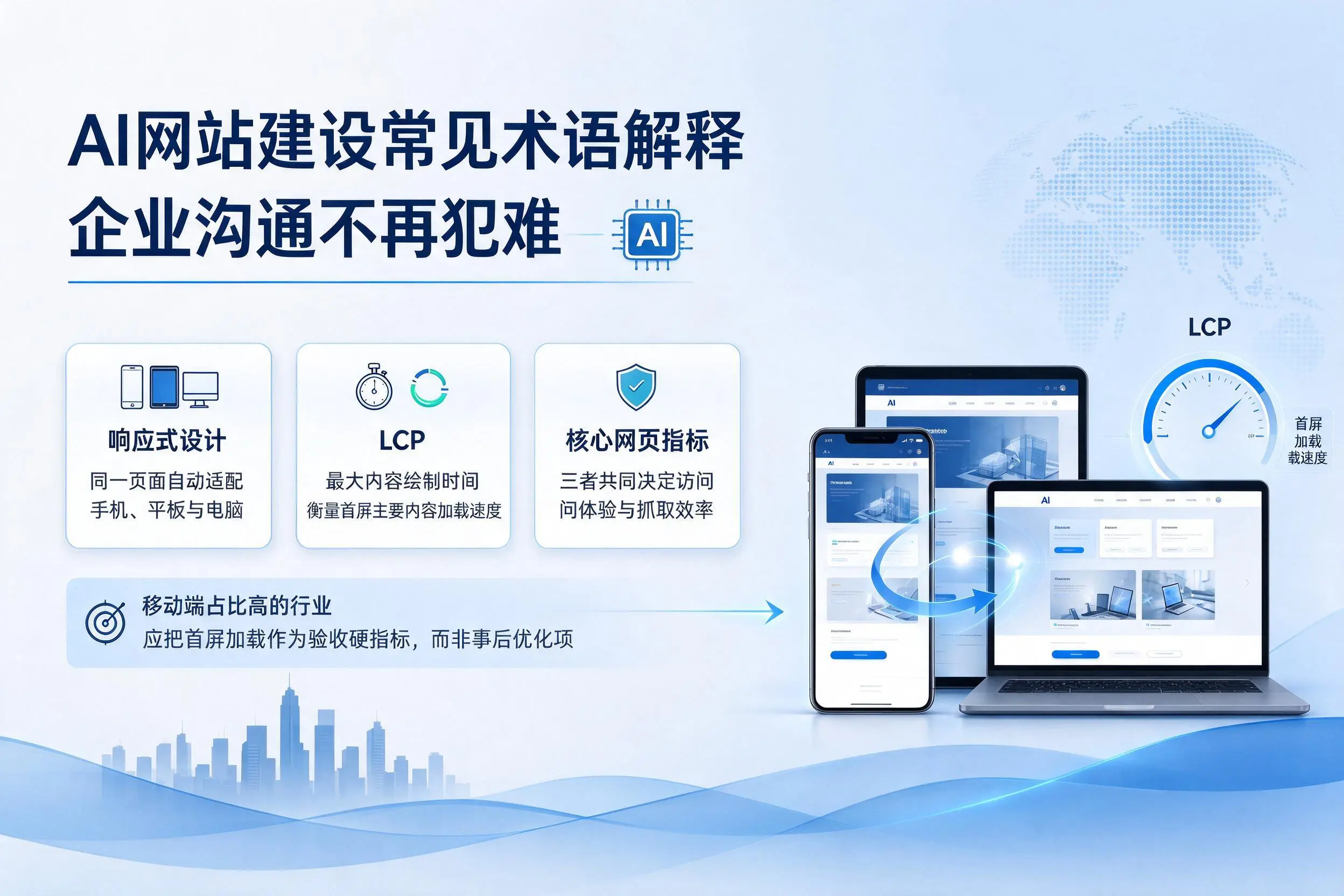 AI网站建设常见术语解释，湛江企业沟通不再犯难